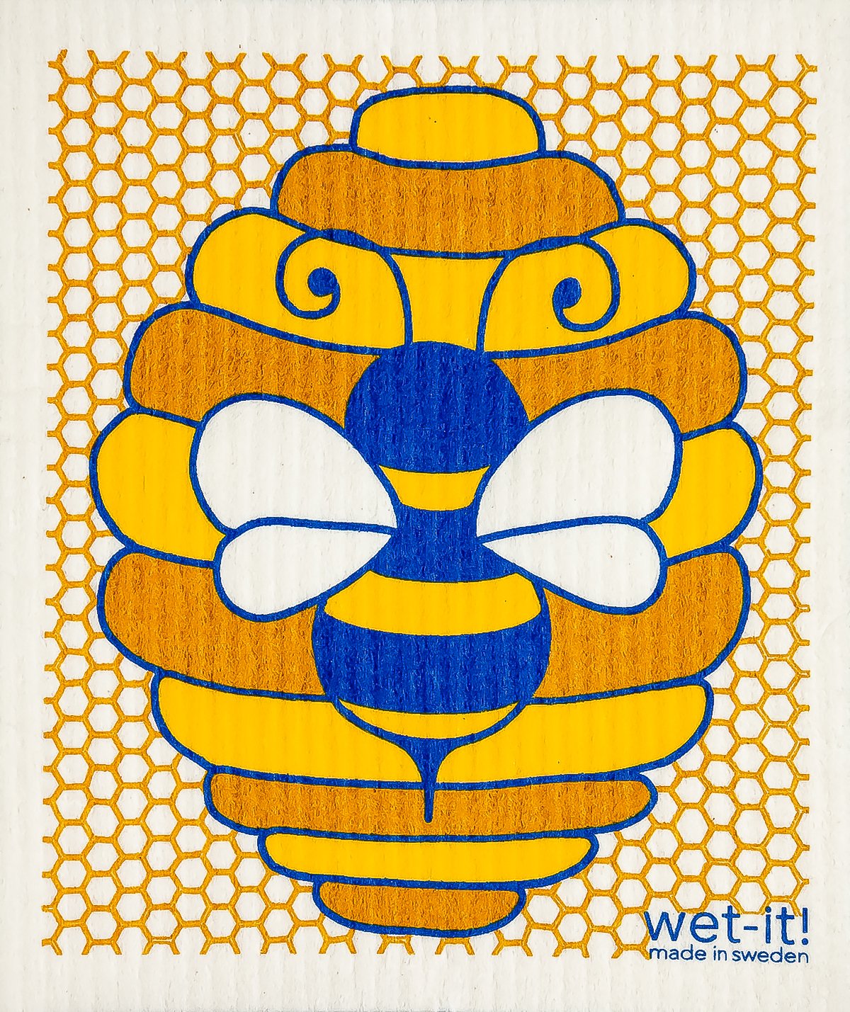 Wet-it! Swedish Cloth - Honeybee 6.75in.x8in.