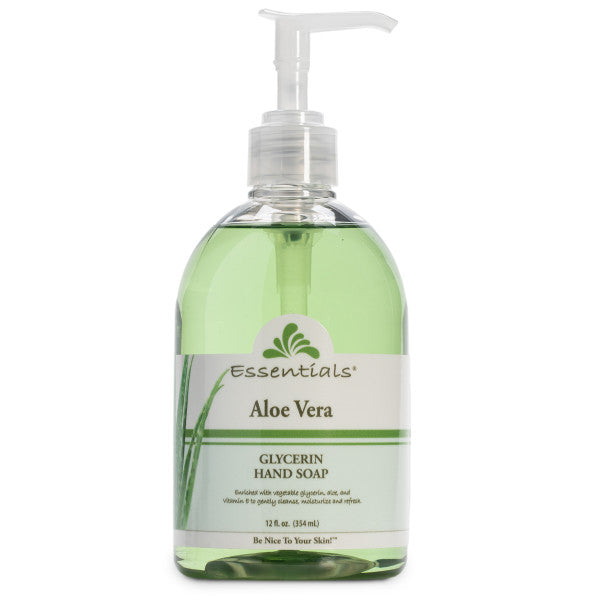 Aloe Vera Glycerine Hand Soap 12 oz by Clearly Natural